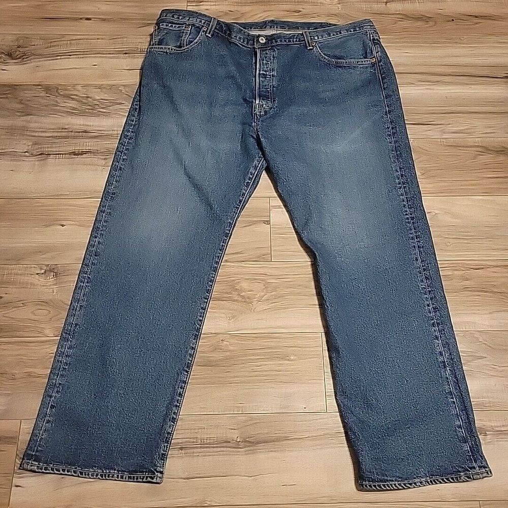 Levi's 501 Original Riveted XX Jeans Mens 46x32 Blue BigE Relaxed Straight Denim